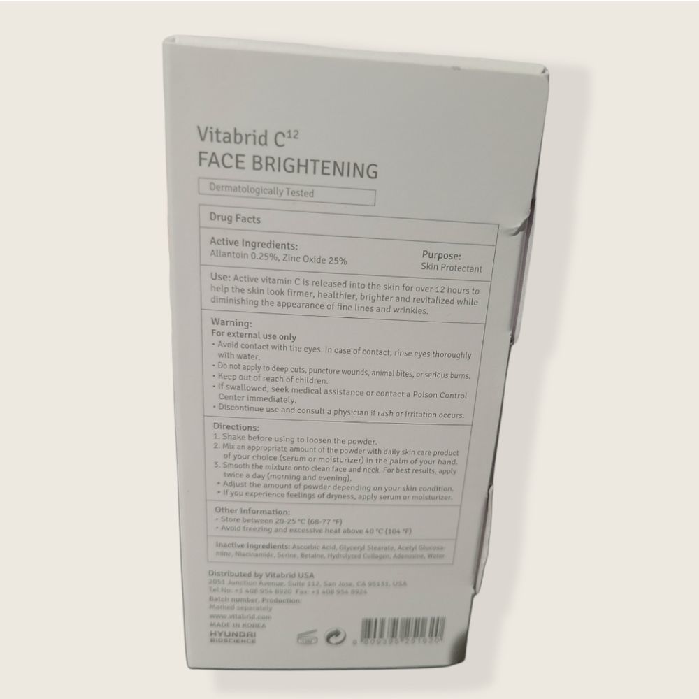 💫 VITABRID C12FACE Brightening Powder - Picture 4 of 6